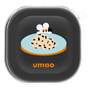 ワイヤレスイヤホンケース［ umao - ねずみとクッキー ］