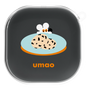 ワイヤレスイヤホンケース［ umao - ねずみとクッキー ］