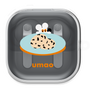 ワイヤレスイヤホンケース［ umao - ねずみとクッキー ］