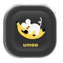 ワイヤレスイヤホンケース［ umao - ねずみとバナナ ］