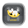 ワイヤレスイヤホンケース［ umao - ねずみとバナナ ］