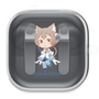 ワイヤレスイヤホンケース［ Re:ゼロから始める異世界生活 - フェリス - ミニキャラ ］