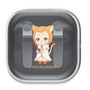 ワイヤレスイヤホンケース［ Re:ゼロから始める異世界生活 - ヘータロー・パールバトン - ミニキャラ ］