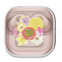 ワイヤレスイヤホンケース［ 日比谷花壇 - HarmonyinBloom - イエロー ］