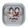 ワイヤレスイヤホンケース［ 天官賜福 - ミニキャラ - 謝憐と花城1 ］