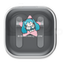 ワイヤレスイヤホンケース［ しろたん×初音ミク - 初音ミク - しろたん変身 ］