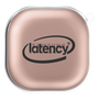 ワイヤレスイヤホンケース［ LATENCY - Circle logo - Black ］