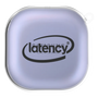 ワイヤレスイヤホンケース［ LATENCY - Circle logo - Black ］