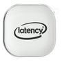 ワイヤレスイヤホンケース［ LATENCY - Circle logo - Black ］
