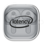ワイヤレスイヤホンケース［ LATENCY - Circle logo - Black ］