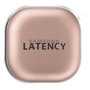 ワイヤレスイヤホンケース［ LATENCY - Logotype - Black ］