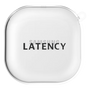 ワイヤレスイヤホンケース［ LATENCY - Logotype - Black ］