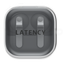 ワイヤレスイヤホンケース［ LATENCY - Logotype - Black ］