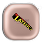 ワイヤレスイヤホンケース［ LATENCY - Rock logo ］