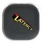 ワイヤレスイヤホンケース［ LATENCY - Rock logo ］