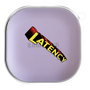 ワイヤレスイヤホンケース［ LATENCY - Rock logo ］