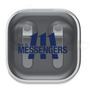 ワイヤレスイヤホンケース［ D.LEAGUE - DYM MESSENGERS - ロゴB ］