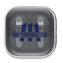 ワイヤレスイヤホンケース［ D.LEAGUE - DYM MESSENGERS - ロゴB ］