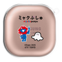 ワイヤレスイヤホンケース［ ミャクぷしゅ - ミャクミャクとシナぷしゅ ］