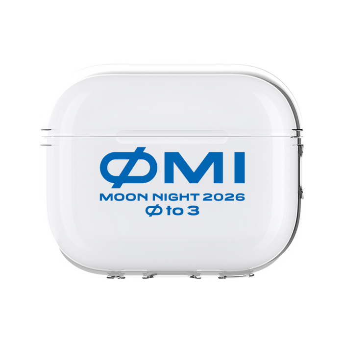 ワイヤレスイヤホンケース［ ØMI MOON NIGHT 2026 Ø to 3 - ロゴ ］