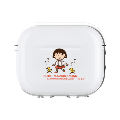 ワイヤレスイヤホンケース［ ちびまる子ちゃん - アヒル ］