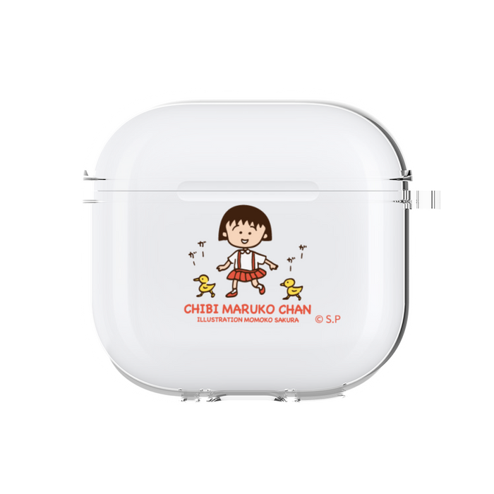 ワイヤレスイヤホンケース［ ちびまる子ちゃん - アヒル ］