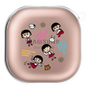 ワイヤレスイヤホンケース［ ちびまる子ちゃん - 総柄B ］