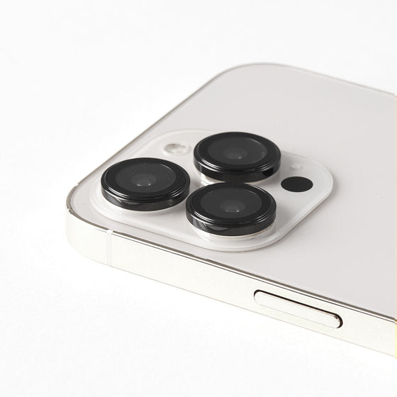 レンズガラス(３レンズ)  for Apple iPhone 13 Pro Max [ ブラック ]