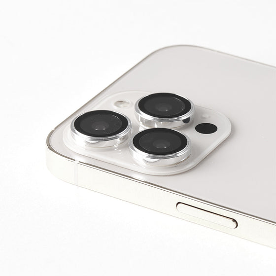 レンズガラス(３レンズ)  for Apple iPhone 13 Pro Max [ シルバー ]