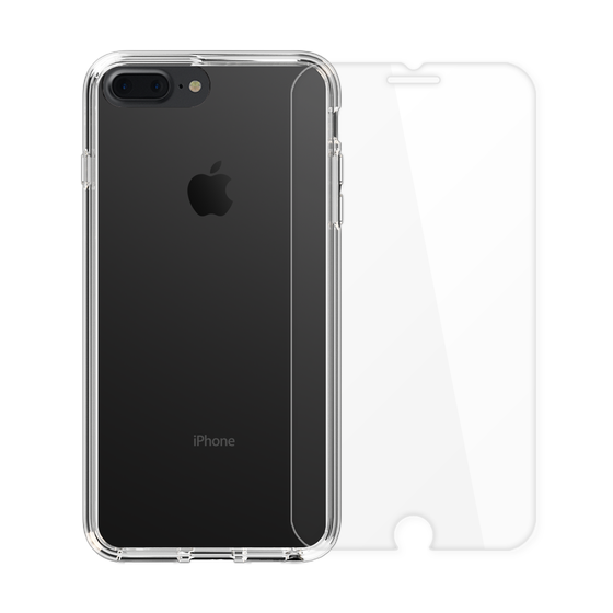 液晶保護ガラス Clear for Apple iPhone 7 Plus