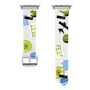 Apple Watchクリアバンド［ Playful sticker - Dusty Blue ］