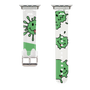 Apple Watchクリアバンド［ PAINTING SMILE Green ］