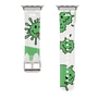 Apple Watchクリアバンド［ PAINTING SMILE Green ］