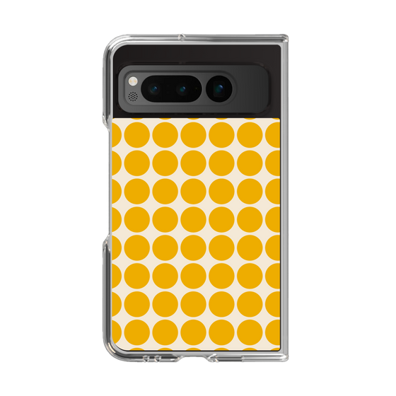 クリアケース［ Big Dot - Yellow ］