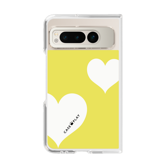 クリアケース［ Two Hearts - Yellow ］