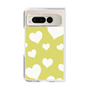 クリアケース［ Dot Hearts - Yellow ］