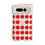 クリアケース［ Apple - Red ］