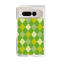 クリアケース［ Argyle - Green ］