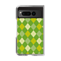 クリアケース［ Argyle - Green ］