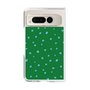 クリアケース［ Drawing Dot - Green ］