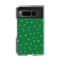 クリアケース［ Drawing Dot - Green ］