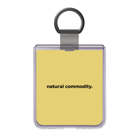 リング付き着せ替えシート［ NATURAL COMMODITY Yellow ］