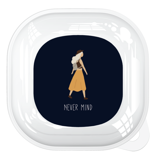 Galaxy Buds2 ハードケース［ Never Mind - Navy ］