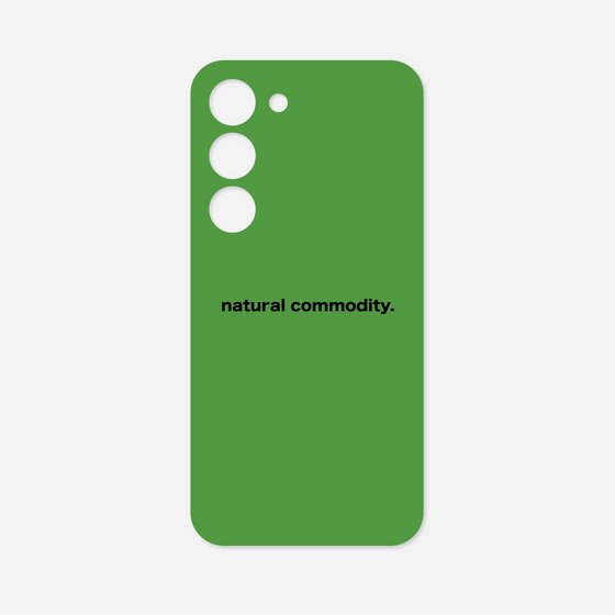 Galaxy 着せ替えプレート［ NATURAL COMMODITY Green ］