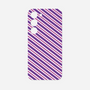 Galaxy 着せ替えプレート［ Small Stripe - Purple × Pink ］