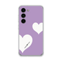 Galaxy 着せ替えプレート［ Two Hearts - Purple ］