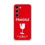 Galaxy 着せ替えプレート［ FRAGILE - Red ］