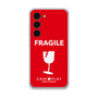 Galaxy 着せ替えプレート［ FRAGILE - Red ］