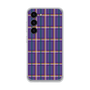 Galaxy 着せ替えプレート［ Tartan Check - Purple ］