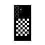 Galaxy 着せ替えプレート［ Racing checkered flag - レーシングチェッカーフラッグ ］
